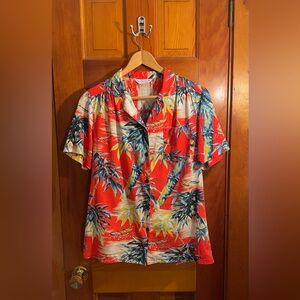 Colorful vintage Hawaiian shirt